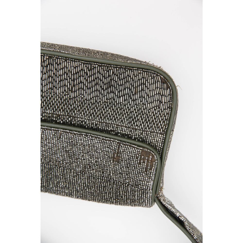 Staud Tommy Beaded Bag in Avocado - Picture 7 of 15